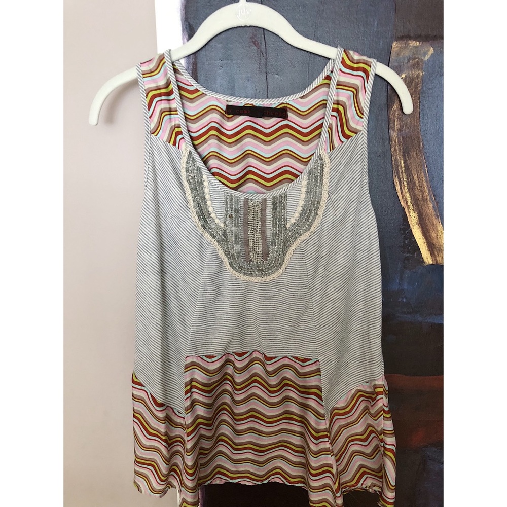 multi colored party tank